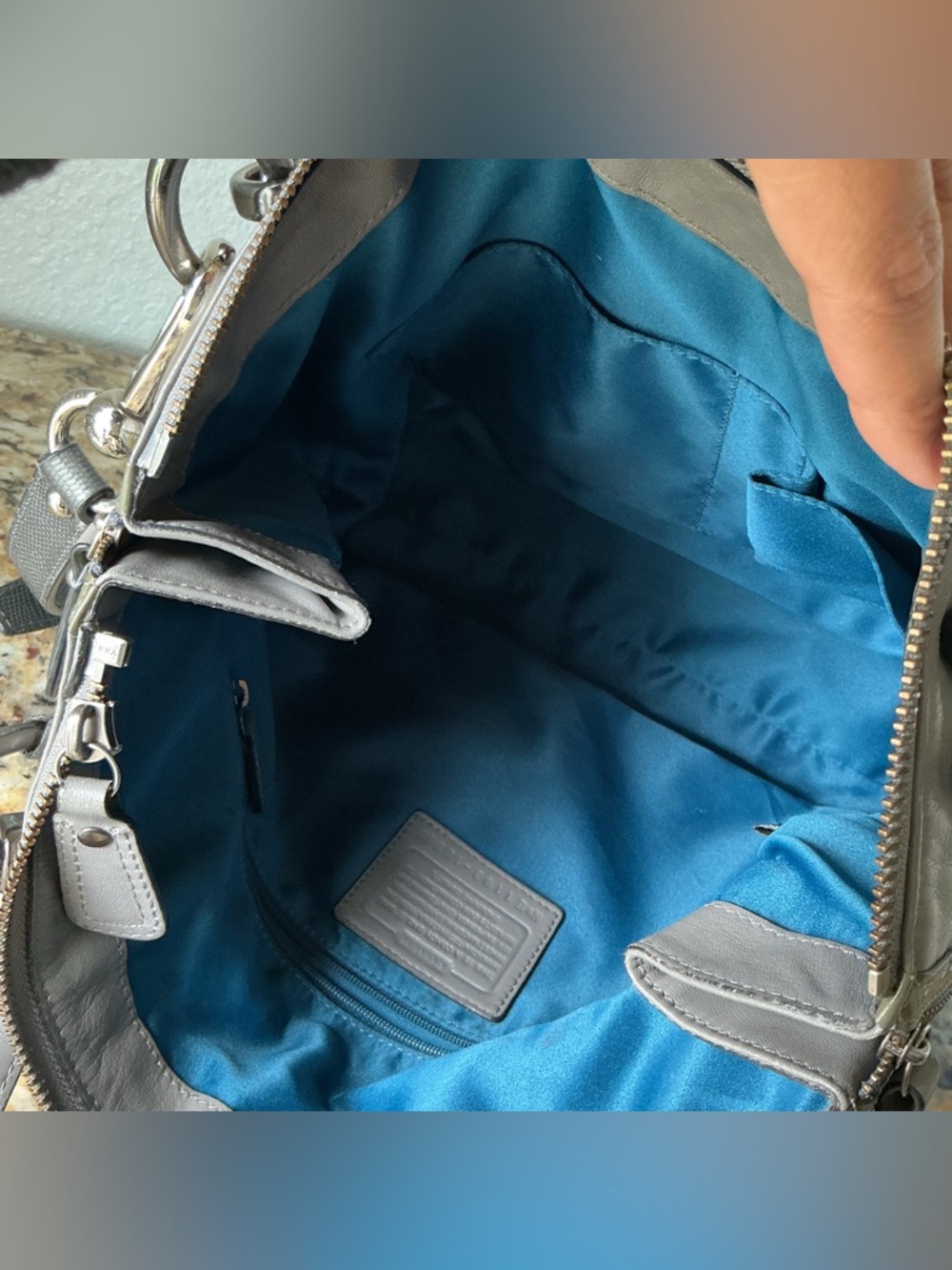 Coach Kristen Spectator Hobo Satchel - Picture 5 of 11